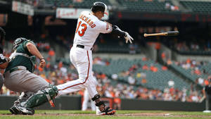 Manny Machado Bat Throw Wallpaper