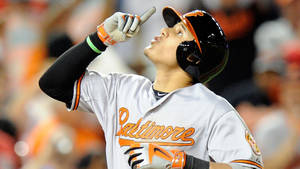 Manny Machado Celebration Wallpaper