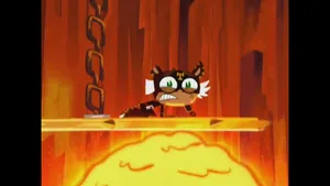 Manny On Platform In El Tigre The Adventures Of Manny Rivera Wallpaper