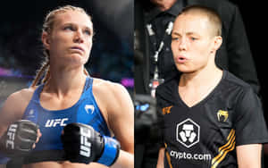 Manon Fiorot And Rose Namajunas Wallpaper