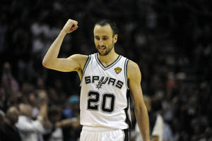 Manu Ginobili Of Spurs Wallpaper