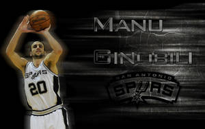 Manu Ginobili Spurs Fanart Poster Wallpaper