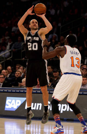 Manu Ginobili Vs. Grant Wallpaper