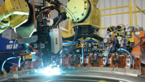 Manufacturing Process Wallpaper