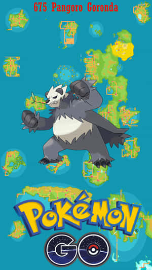 Map Theme Pangoro Poster Wallpaper