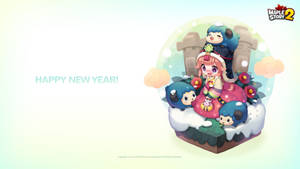 Maplestory 2 New Year Greetings Wallpaper