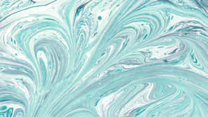 Marble In Light Teal Aesthetic Laptop Wallpaper