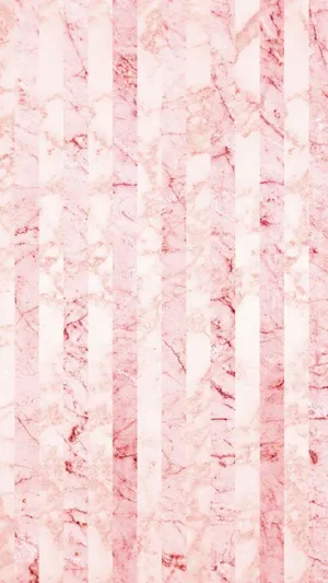 Marble Pink Vertical Bars Pattern Wallpaper
