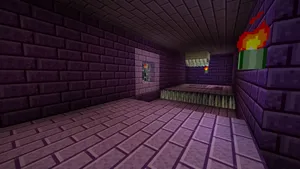 Marble Zone Inspired Minecraft Room Wallpaper