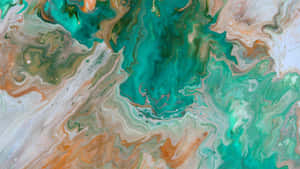 Marbleized Abstract Art Wallpaper