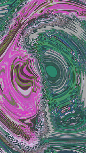 Marbleized Abstract Swirl Wallpaper