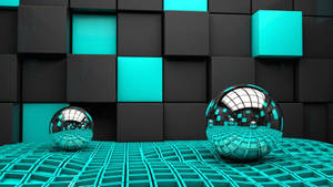 Marbles In 4d Wallpaper