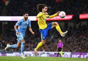 Marc Cucurella High Kick Wallpaper