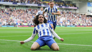 Marc Cucurella Slide Kneel Wallpaper