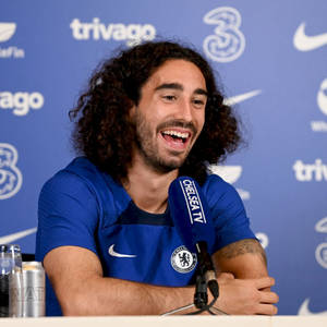 Marc Cucurella Smiling Interview Wallpaper