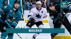 Marc-edouard Vlasic On Ice - San Jose Sharks Defenseman Wallpaper