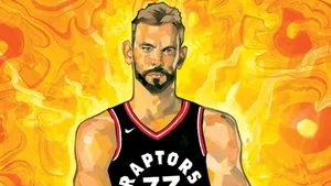 Marc Gasol Marble Vector Art Wallpaper