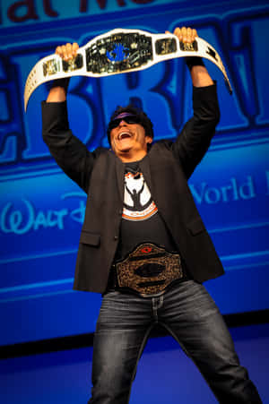 Marc Mero And His Championship Belt Wallpaper