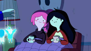 Marceline And Princess Bubblegum Wallpaper