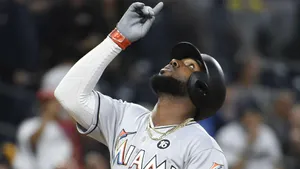 Marcell Ozuna Praising God Wallpaper