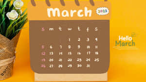 March 2023 Calendar Wallpaper