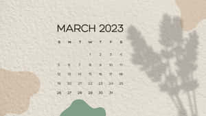 March 2023 Calendar Wallpaper