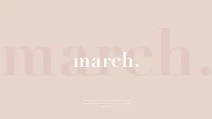 March Quote Marie Forleo Wallpaper