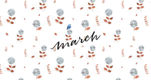 March Springtime Pattern Wallpaper