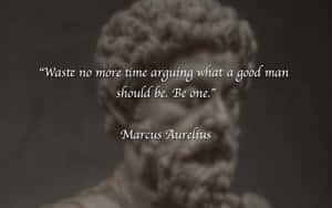 Marcus Aurelius Quote Wallpaper