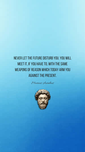 Marcus Aurelius Quote Wisdom Wallpaper