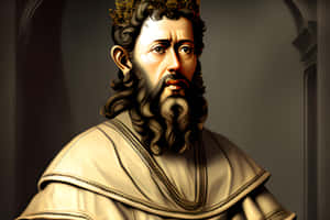 Marcus Aurelius Roman Emperor Illustration Wallpaper