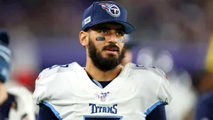 Marcus Mariota Tennessee Titans Uniform Wallpaper