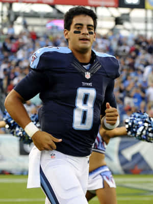 Marcus Mariota Titans Quarterback Wallpaper