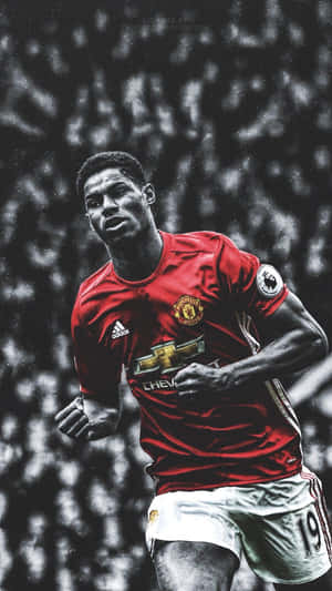 Marcus Rushford Manchester United Team Wallpaper