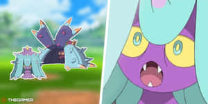 Mareanie, Toxapex, And Close-up Of Mareanie Wallpaper