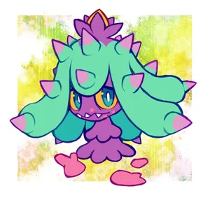 Mareanie Yellow Green Wallpaper