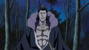 Marechiyo Omaeda Showcasing His Impressive Personality In The World Of Bleach Wallpaper