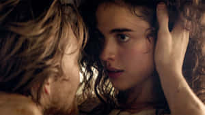 Margaret Qualley In A Stunning White Dress. Wallpaper