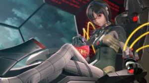 Mari Illustrious Makinami In Action Wallpaper