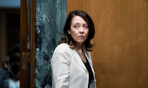 Maria Cantwell In Congressional Session Wallpaper