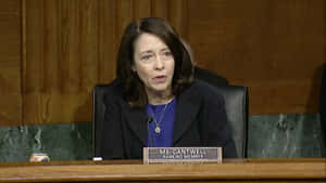 Maria Cantwell Speaking Wallpaper