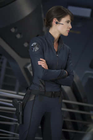 Maria Hill Helps To Keep The Universe Safe Wallpaper