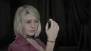 Maria Holding Ring Silent Hill 2 Wallpaper
