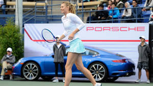 Maria Sharapova Porsche Ambassador Wallpaper