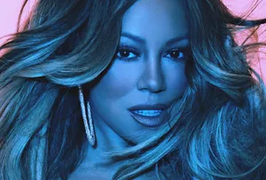 Mariah Carey Caution Album Cover Wallpaper