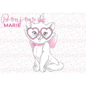 Marie Cat Bonjour Wallpaper