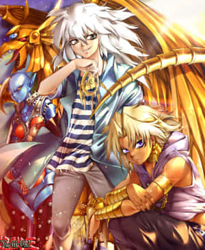 Marik Ishtar, The Cunning Strategist Of Duel Monsters Wallpaper