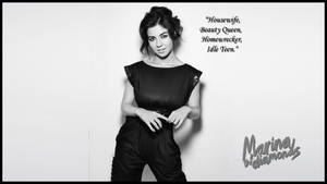 Marina And The Diamonds Titles Wallpaper