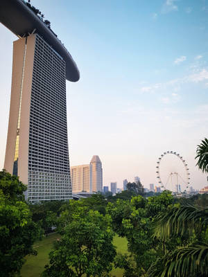 Marina Bay Sands One Building Wallpaper