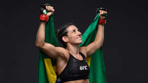 Marina Rodriguez Brazilian Flag Wallpaper